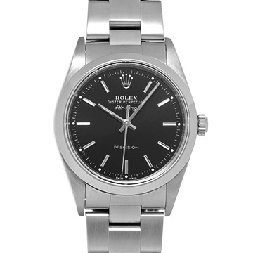 ロレックス エアキング 14000 ブラック メンズ 時計 【中古】【wristwatch】