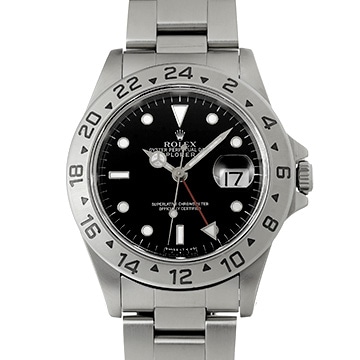 ロレックス エクスプローラーII 16570 ブラック メンズ 時計 【中古】【wristwatch】