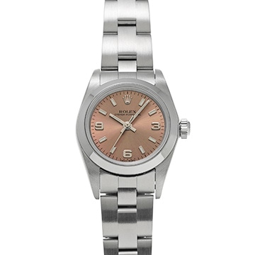 ロレックス オイスターパーペチュアル レディ 24 76080 ピンク レディース 時計 【中古】【wristwatch】