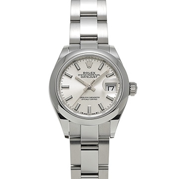 ロレックス レディ デイトジャスト 28 279160 シルバー レディース 時計 【中古】【wristwatch】
