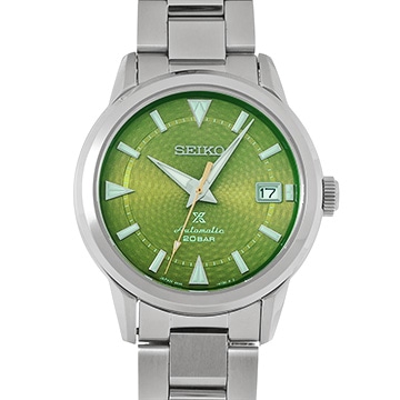 セイコー プロスペックス アルピニスト バンブー グローブ SPB435J1 グリーン メンズ 時計 【中古】【wristwatch】