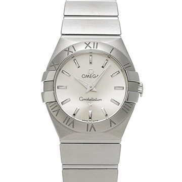 オメガ コンステレーション クォーツ 123.10.27.60.02.001 シルバー レディース 時計 【中古】【wristwatch】