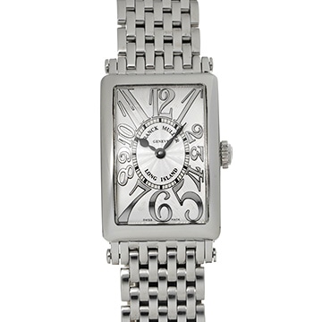 フランクミュラー ロングアイランド 902QZ シルバー レディース 時計 【中古】【wristwatch】