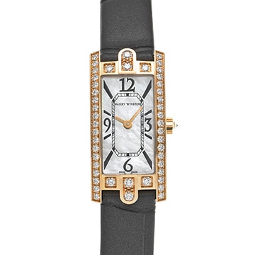 ハリー ウィンストン アヴェニューC ミニ AVCQHM16RR017 ホワイトシェル レディース 時計 【中古】【wristwatch】