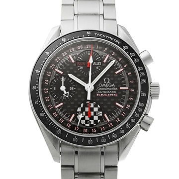 オメガ スピードマスター レーシング ミハエル・シューマッハ 2002 3529.50 ブラック メンズ 時計 【中古】【wristwatch】