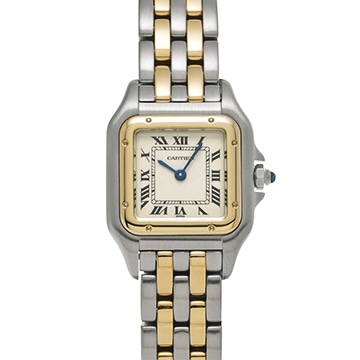 カルティエ パンテール SM W25029B6 シルバー レディース 時計 【中古】【wristwatch】