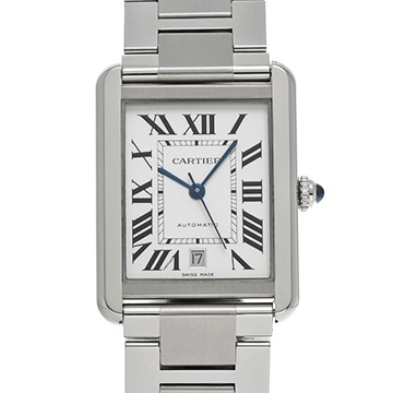 カルティエ タンク ソロ XL W5200028 シルバー メンズ 時計 【中古】【wristwatch】