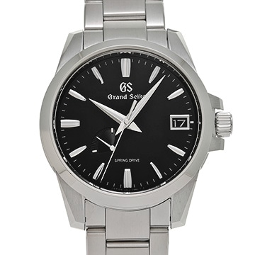 グランドセイコー ヘリテージコレクション スプリングドライブ SBGA227 ブラック メンズ 時計 【中古】【wristwatch】