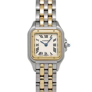 カルティエ パンテール SM W25029B6 シルバー レディース 時計 【中古】【wristwatch】
