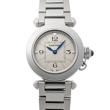 カルティエ パシャ ドゥ カルティエ 30mm WSPA0021 シルバー レディース 時計 【中古】【wristwatch】