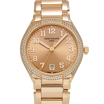 パテック フィリップ トゥエンティ-4 7300/1200R-011 ブラウン レディース 時計 【中古】【wristwatch】