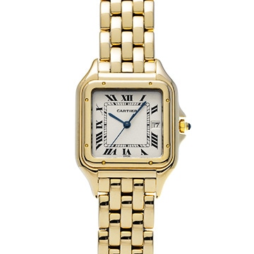 カルティエ パンテール MM W25014B9 シルバー ユニセックス 時計 【中古】【wristwatch】