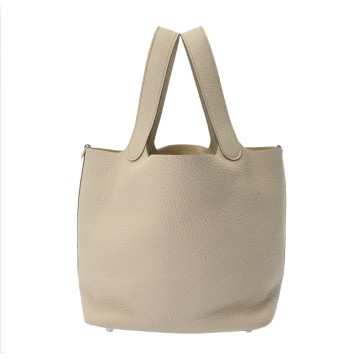 エルメス ピコタン ロックMM ベトン トリヨンクレマンス レディース バッグ 【中古】【bag】