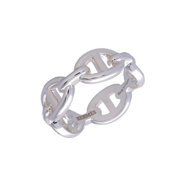 エルメス シェーヌダンクル リング #53 シルバー シルバー925 レディース ジュエリー 【中古】【jewelry】