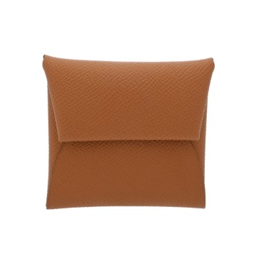 エルメス バスティア ジョーヌミルトン ヴォーエプソン ユニセックス 財布 【未使用】【purse】