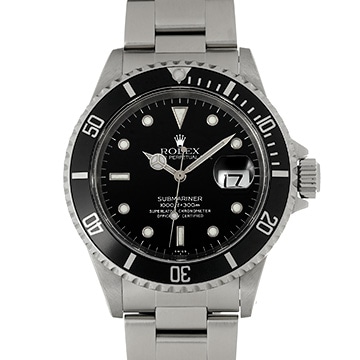 ロレックス サブマリーナ デイト 16610 ブラック メンズ 時計 【中古】【wristwatch】