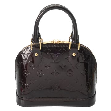ルイ ヴィトン アルマ BB 2WAY アマラント M91678 モノグラムヴェルニ レディース バッグ 【中古】【bag】