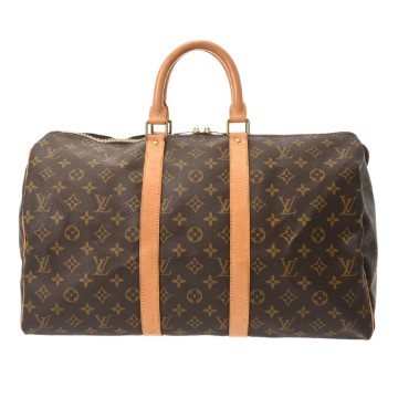 ルイ ヴィトン モノグラム キーポル 45 ブラウン M41428 モノグラムキャンバス ユニセックス バッグ 【中古】【bag】