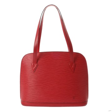 ルイ ヴィトン エピ リュサック カスティリアンレッド M52287 エピレザー レディース バッグ 【中古】【bag】