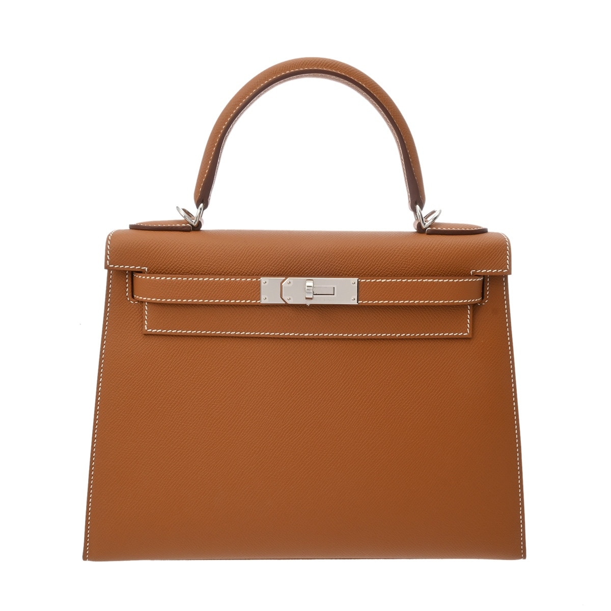 エルメス ケリー 28 外縫い ゴールド ヴォーエプソン レディース バッグ 【新品】【bag】
