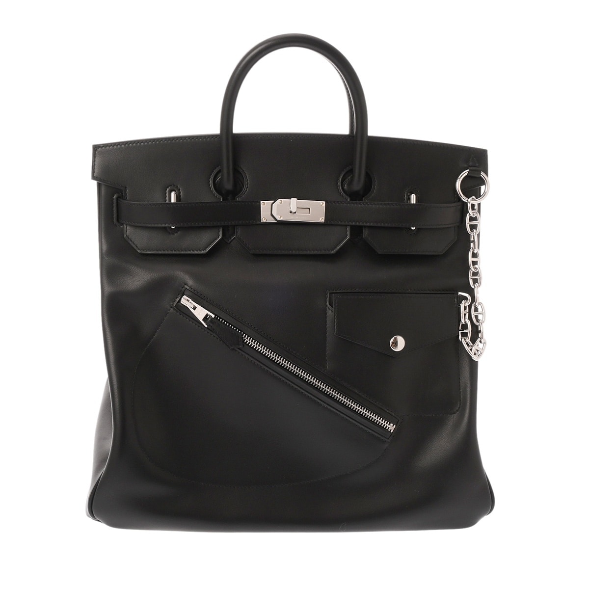 エルメス オータクロア 40 ロック ブラック エヴァーグレイン ユニセックス バッグ 【新品】【bag】