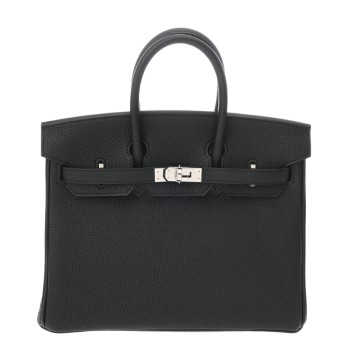 エルメス バーキン 25 ブラック トゴ レディース バッグ 【新品】【bag】