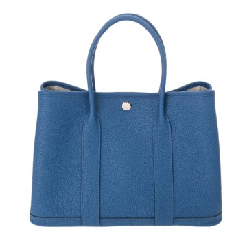 エルメス ガーデンパーティ TPM ブルーウートルメール ネゴンダ レディース バッグ 【新品】【bag】