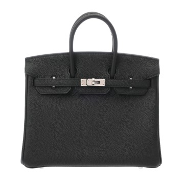 エルメス バーキン 25 ブラック トゴ レディース バッグ 【新品】【bag】