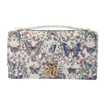 ディオール トワルドジュイ パピヨン My Dior ミニバッグ マルチカラー S09800ZEE カーフ レディース バッグ 【中古】【bag】