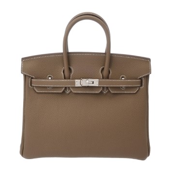 エルメス バーキン 25 エトゥープ トゴ レディース バッグ 【新品】【bag】