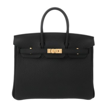 エルメス バーキン 25 ブラック トゴ レディース バッグ 【新品】【bag】