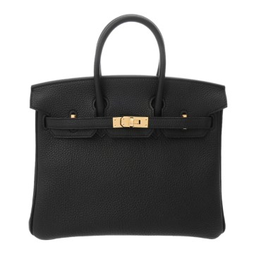 エルメス バーキン 25 ブラック トゴ レディース バッグ 【新品】【bag】