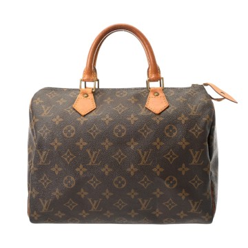 ルイ ヴィトン モノグラム スピーディ 30 マロン M41526 モノグラムキャンバス ユニセックス バッグ 【中古】【bag】