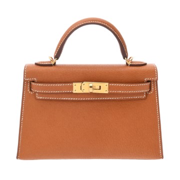 エルメス ミニケリー2 2WAY ブラック ヴォータデラクト レディース バッグ 【未使用】【bag】