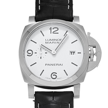パネライ ルミノールマリーナ 44mm PAM03314 ホワイト メンズ 時計 【中古】【wristwatch】