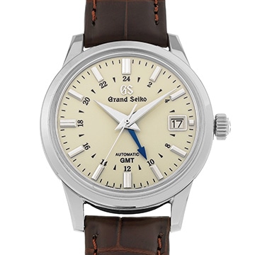 グランドセイコー ヘリテージコレクション GMT SBGM221 アイボリー メンズ 時計 【新品】【wristwatch】