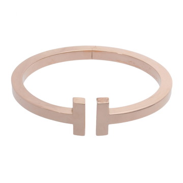ティファニー Tスクエア ブレスレット #ラージ ゴールド K18ピンクゴールド PG レディース ジュエリー 【中古】【jewelry】