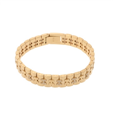 エルメス Hリンクブレスレット ヴィンテージ パリス ゴールド K18イエローゴールド YG ユニセックス ジュエリー 【中古】【jewelry】