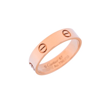 カルティエ ラブリング #67 ゴールド K18ピンクゴールド PG レディース ジュエリー 【中古】【jewelry】