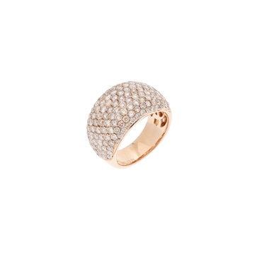 ノーブランド ダイヤ 3.26ct #13 ゴールド K18ピンクゴールド PG レディース ジュエリー 【中古】【jewelry】