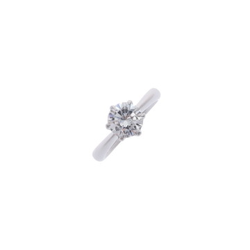 ノーブランド 一粒ダイヤ 1.156ct F-VS1-VG - Pt900プラチナ レディース ジュエリー 【中古】【jewelry】
