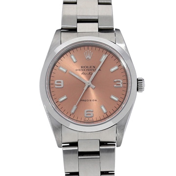 ロレックス エアキング 14000M ブラック/ピンク ユニセックス 時計 【中古】【wristwatch】