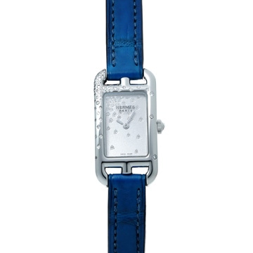 エルメス ナンタケット NA2.131 シルバー/ダイヤモンド レディース 時計 【中古】【wristwatch】