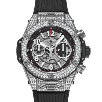 ウブロ ビッグバン 411.NX.1170.X.1704 マットブラックスケルトン メンズ 時計 【中古】【wristwatch】