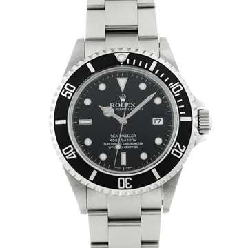 ロレックス シードウェラー 16600T ブラック メンズ 時計 【中古】【wristwatch】