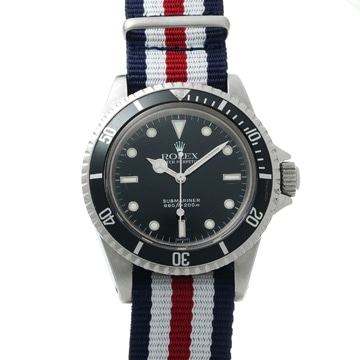 ロレックス サブマリーナ アンティーク 5513 ブラック メンズ 時計 【中古】【wristwatch】