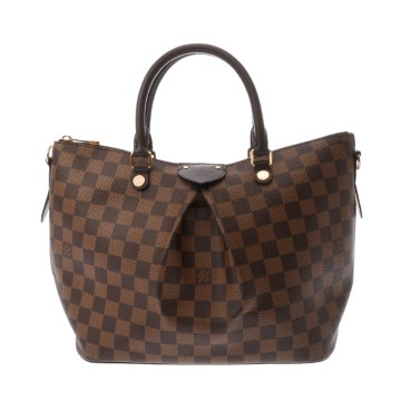 ルイ ヴィトン ダミエ シエナ MM ブラウン N41546 ダミエキャンバス メンズ バッグ 【中古】【bag】