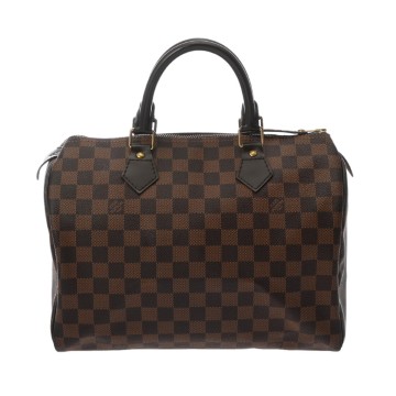 ルイ ヴィトン ダミエ スピーディ 30 ブラウン N41531 ダミエキャンバス レディース バッグ 【中古】【bag】