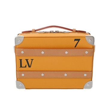 ルイ ヴィトン LVフレンド ハンドル ソフトトランク サフラン M59669 カーフ ユニセックス バッグ 【中古】【bag】