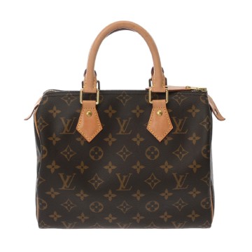 ルイ ヴィトン モノグラム スピーディ 25 ブラウン M41109 モノグラムキャンバス レディース バッグ 【中古】【bag】